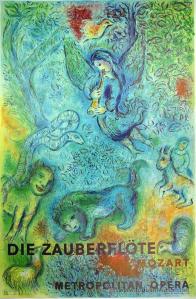 la flauta mágica Chagalll